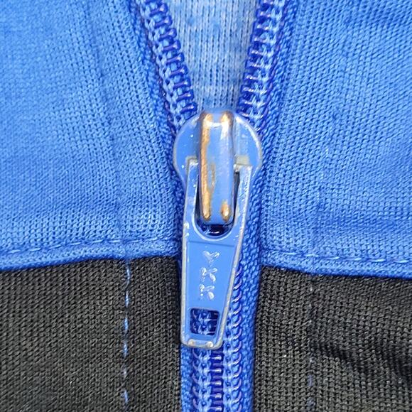 Vintage 90s Winning-Ways MOD Track Jacket Women M 19x23 Blue - Picture 9 of 13